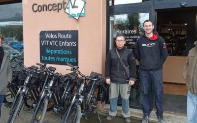 Eurêka Emplois Services se dote de vélos électriques