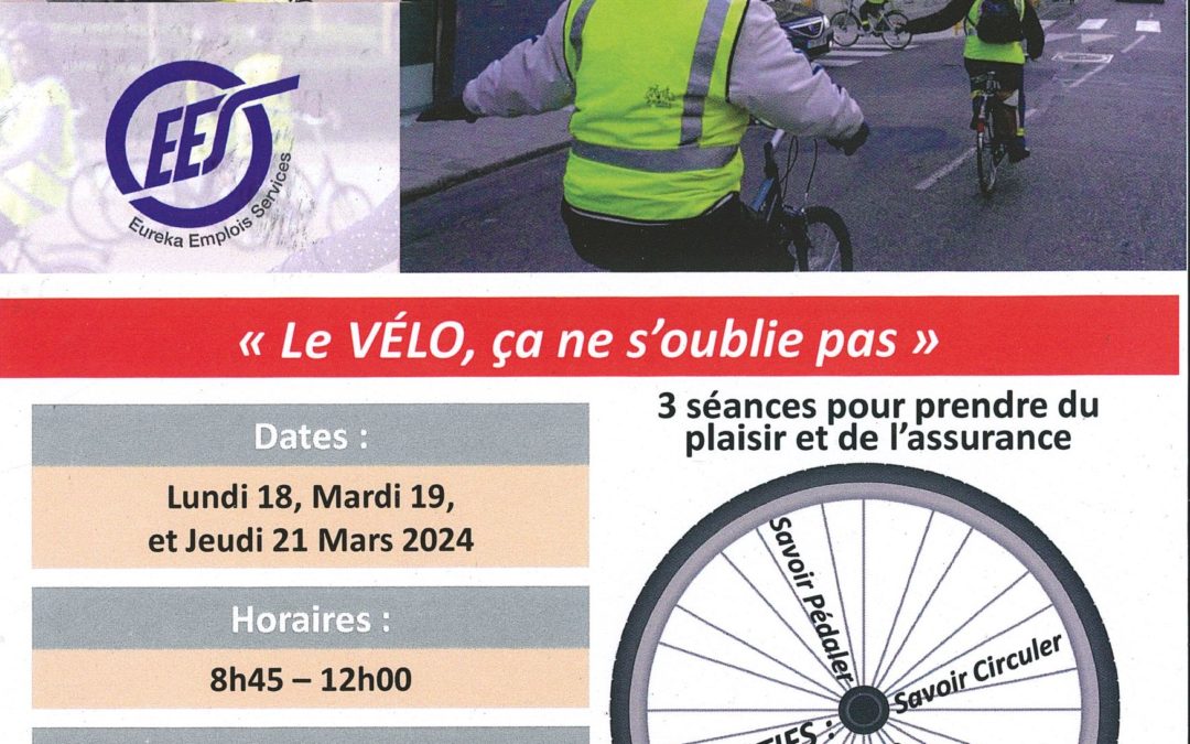 Le vélo, ça ne s’oublie pas !