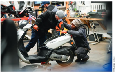 Location solidaire de scooters à Eurêka